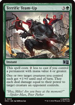 Terrific Team-Up (MSC-819) [Commander: Marvel Super Heroes]