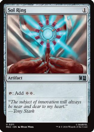Sol Ring (MSC-211) [Commander: Marvel Super Heroes]