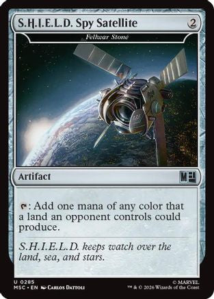 S.H.I.E.L.D. Spy Satellite - Fellwar Stone (MSC-285) [Commander: Marvel Super Heroes]