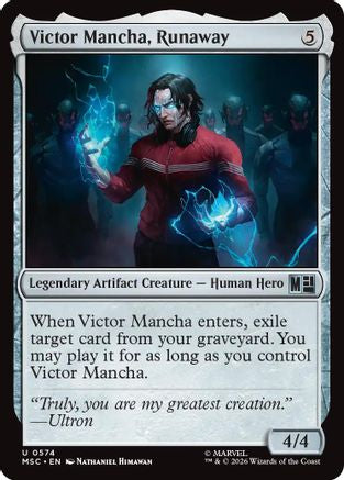 Victor Mancha, Runaway (MSC-574) [Commander: Marvel Super Heroes]