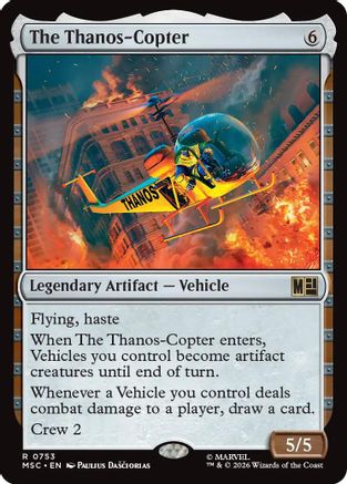 The Thanos-Copter (MSC-753) [Commander: Marvel Super Heroes] Foil