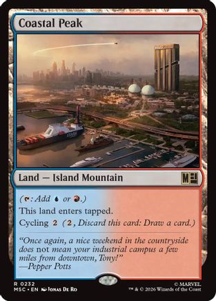 Coastal Peak (MSC-232) [Commander: Marvel Super Heroes]