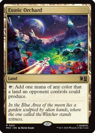 Exotic Orchard (MSC-241) [Commander: Marvel Super Heroes]
