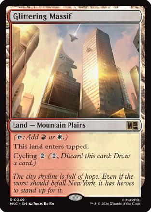 Glittering Massif (MSC-249) [Commander: Marvel Super Heroes]