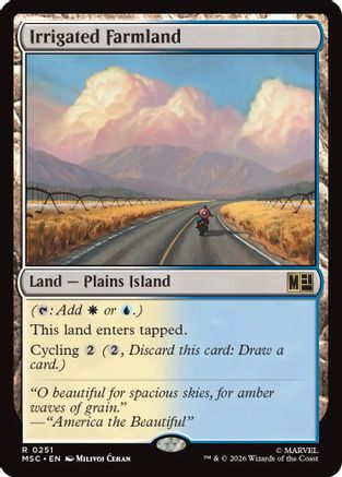 Irrigated Farmland (MSC-251) [Commander: Marvel Super Heroes]