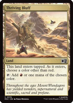 Thriving Bluff (MSC-578) [Commander: Marvel Super Heroes]