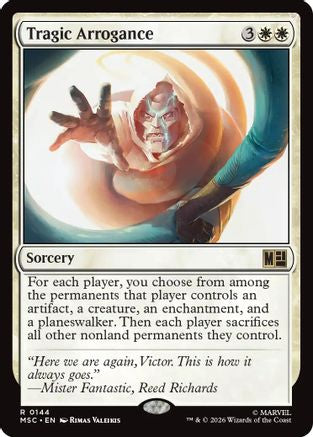 Tragic Arrogance (MSC-144) [Commander: Marvel Super Heroes]