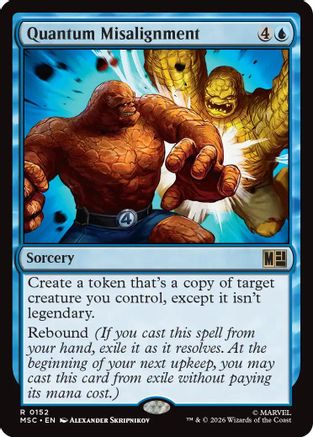 Quantum Misalignment (MSC-152) [Commander: Marvel Super Heroes]