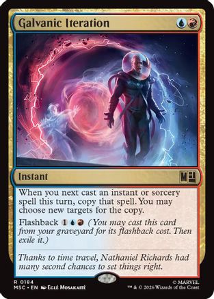 Galvanic Iteration (Surge Foil) (MSC-184) [Commander: Marvel Super Heroes] Foil