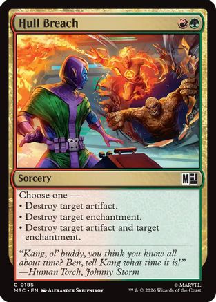 Hull Breach (MSC-185) [Commander: Marvel Super Heroes]