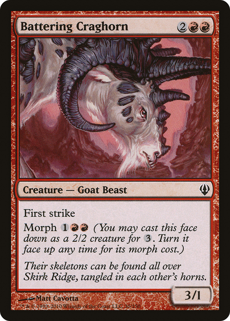 Battering Craghorn (ARC-030) [Archenemy]
