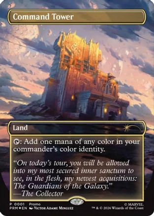 Command Tower (MEDIA-001) [Media Promos] Foil