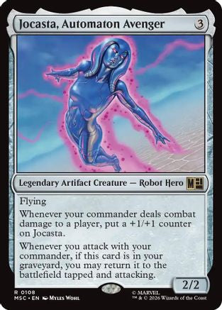 Jocasta, Automaton Avenger (Surge Foil) (MSC-108) [Commander: Marvel Super Heroes] Foil