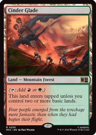 Cinder Glade (MSC-230) [Commander: Marvel Super Heroes]