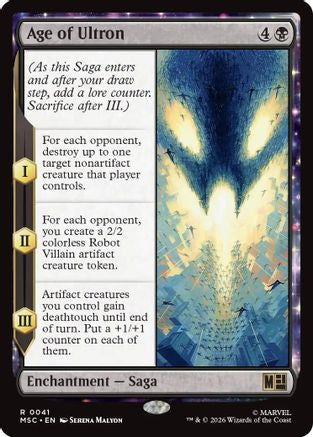 Age of Ultron (MSC-041) [Commander: Marvel Super Heroes]