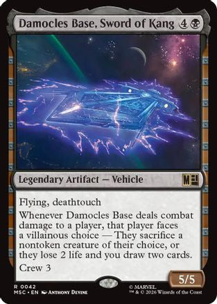 Damocles Base, Sword of Kang (MSC-042) [Commander: Marvel Super Heroes]