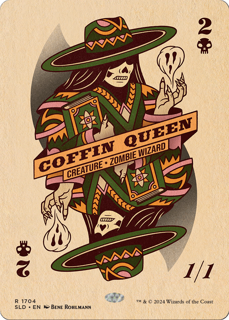 Coffin Queen (SLD-1704) (Borderless) [Secret Lair Drop]