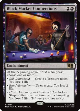 Black Market Connections (MSC-155) [Commander: Marvel Super Heroes]