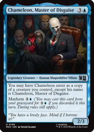 Chameleon, Master of Disguise (MSC-148) [Commander: Marvel Super Heroes]