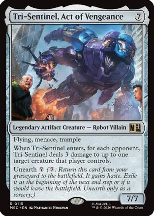 Tri-Sentinel, Act of Vengeance (MSC-115) [Commander: Marvel Super Heroes]