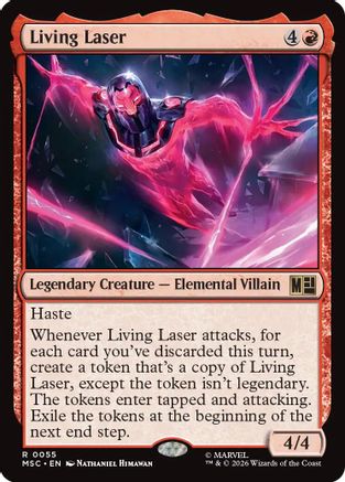 Living Laser (MSC-055) [Commander: Marvel Super Heroes]