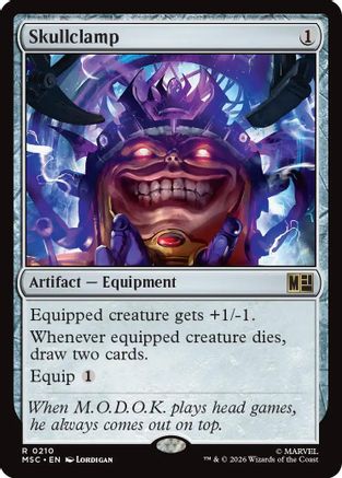 Skullclamp (MSC-210) [Commander: Marvel Super Heroes]