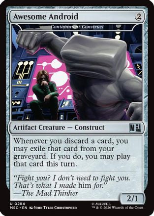 Awesome Android - Containment Construct (MSC-284) [Commander: Marvel Super Heroes]