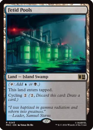Fetid Pools (MSC-243) [Commander: Marvel Super Heroes]