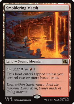 Smoldering Marsh (MSC-266) [Commander: Marvel Super Heroes]