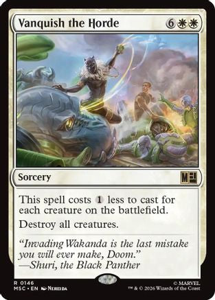 Vanquish the Horde (MSC-146) [Commander: Marvel Super Heroes]