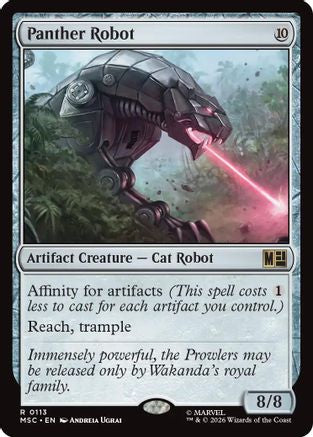 Panther Robot (MSC-113) [Commander: Marvel Super Heroes]
