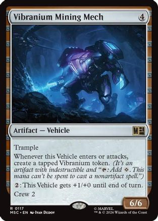 Vibranium Mining Mech (MSC-117) [Commander: Marvel Super Heroes]