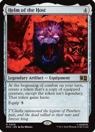 Helm of the Host (MSC-200) [Commander: Marvel Super Heroes]