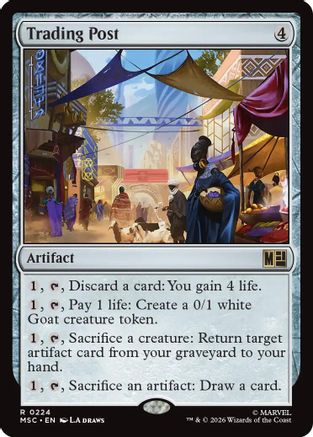 Trading Post (MSC-224) [Commander: Marvel Super Heroes]
