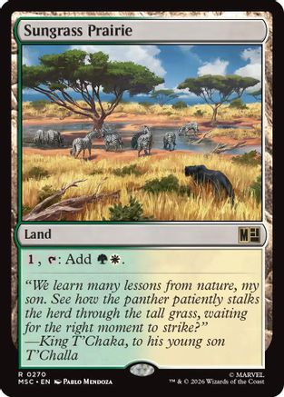 Sungrass Prairie (MSC-270) [Commander: Marvel Super Heroes]