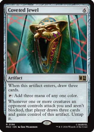 Coveted Jewel (Surge Foil) (MSC-196) [Commander: Marvel Super Heroes] Foil