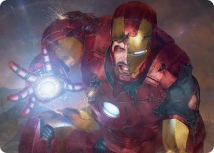 Heroic Sacrifice Art Card (AAMSH-031) [Art Series: Marvel Super Heroes]
