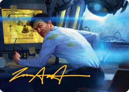 Bruce Banner Art Card (Gold-Stamped Signature) (AAMSH-004) [Art Series: Marvel Super Heroes]