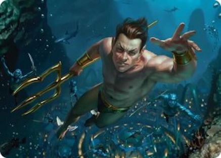 Namor the Sub-Mariner Art Card (AAMSH-006) [Art Series: Marvel Super Heroes]