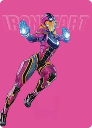 Ironheart, Clever Champion Art Card (AAMSH-023) [Art Series: Marvel Super Heroes]