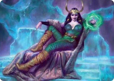 Lady Loki, Agent of Chaos Art Card (AAMSH-033) [Art Series: Marvel Super Heroes]