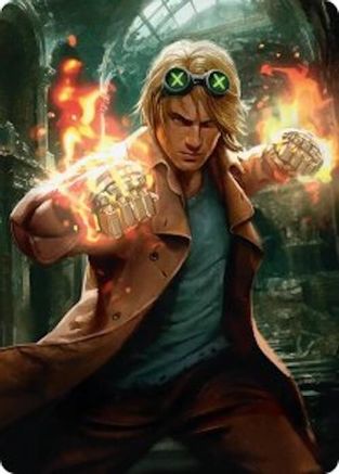 Chase Stein, Runaway Art Card (AAMSH-043) [Art Series: Marvel Super Heroes]