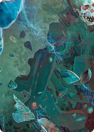 Thanos, the Mad Titan Art Card (6/9) (AAMSH-006) [Art Series: Marvel Super Heroes]