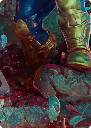 Thanos, the Mad Titan Art Card (8/9) (AAMSH-008) [Art Series: Marvel Super Heroes]