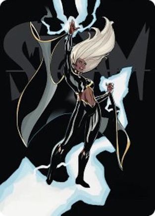 Storm, Windrider Art Card (AAMSH-030) [Art Series: Marvel Super Heroes]
