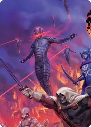 Ultron, Machine Overlord Art Card (AAMSH-007) [Art Series: Marvel Super Heroes]