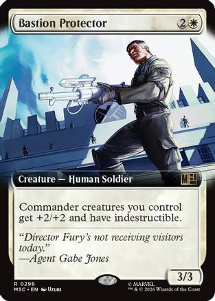 Bastion Protector (Extended Art) (MSC-296) [Commander: Marvel Super Heroes]