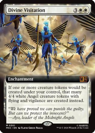 Divine Visitation (Extended Art) (MSC-301) [Commander: Marvel Super Heroes]
