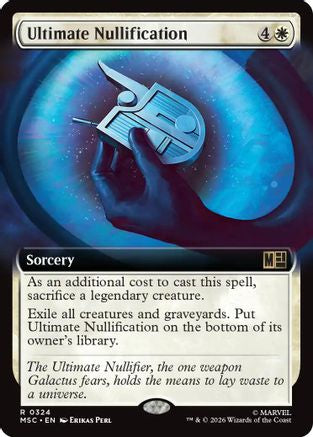 Ultimate Nullification (Extended Art) (MSC-324) [Commander: Marvel Super Heroes]