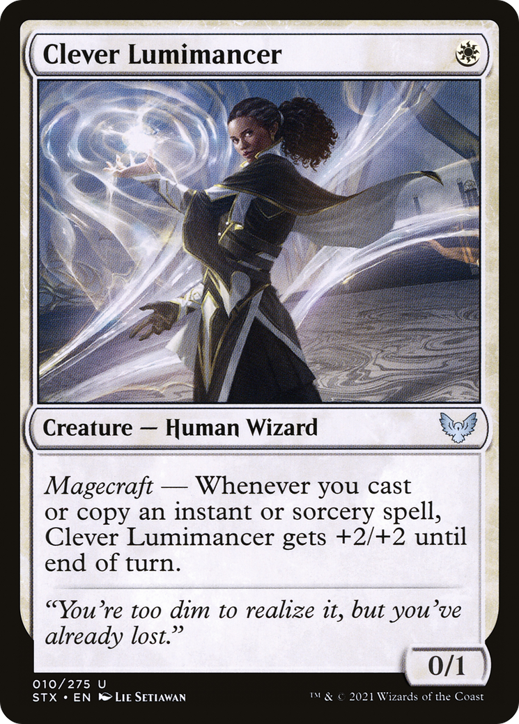 Clever Lumimancer (STX-010) [Strixhaven: School of Mages]